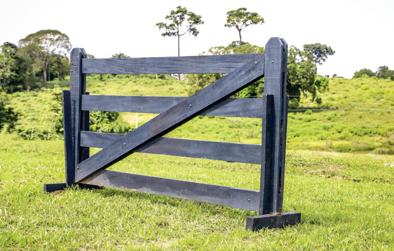 PORTEIRAS EM MADEIRA COM 4 TÁBUAS