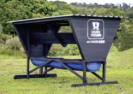 COCHOS COM COBERTURA 2 TELHAS