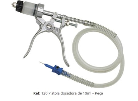 Pistola Dosadora Fluxo Cont De 10ml - Hoppner