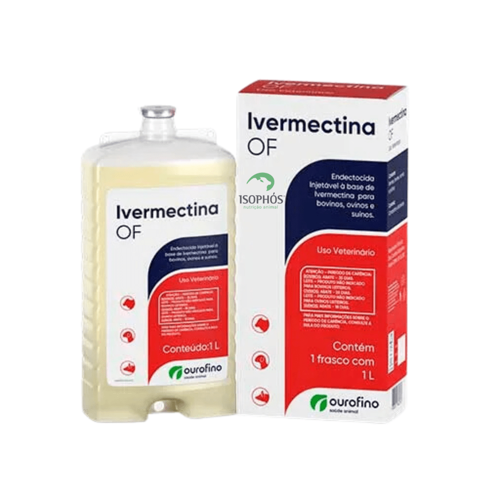 Iver Of 1% Endectocida Injetável 1l - Ourofino
