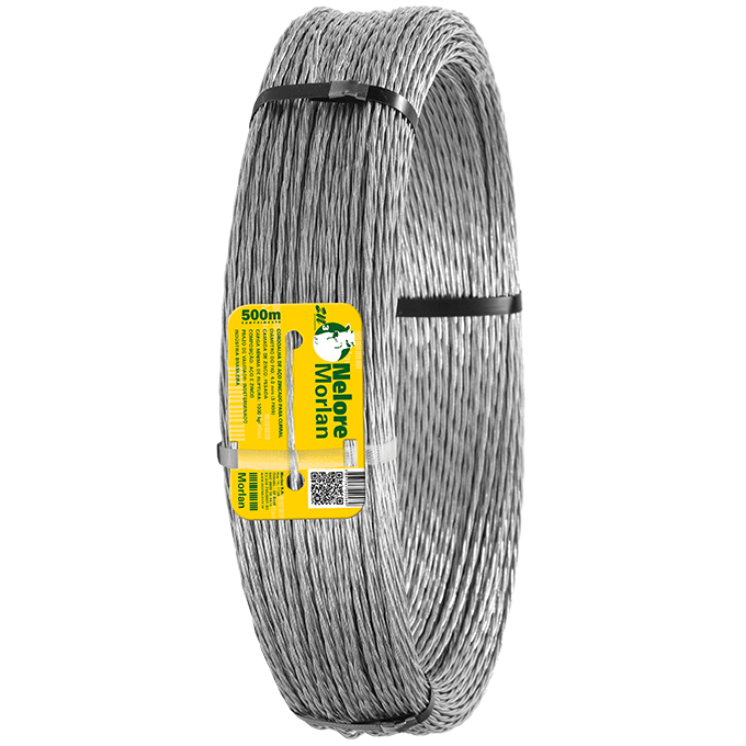 Cordoalha Nelore Zn3 3 Fios 500m - Morlan