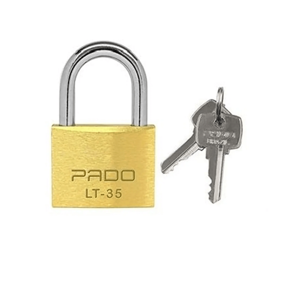 Cadeado Latão 35mm - Pado