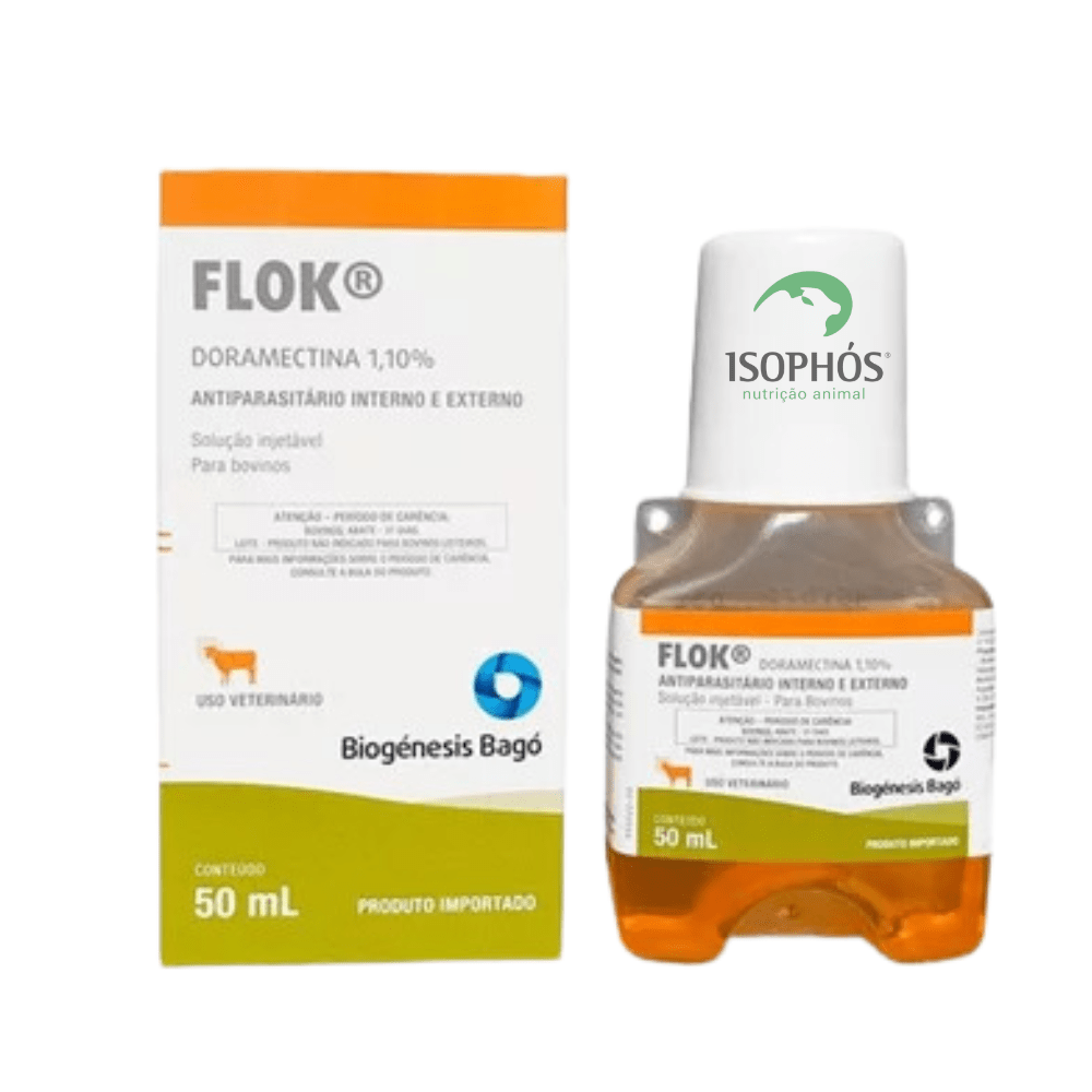 Flok 50ml Doramectina 1,10% - Biogénesis Bagó