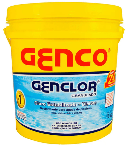 Cloro Genclor (concentrado) 10gk - Genco