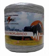 Fio Eletroplástico Branco Rolo 500m - Walmur