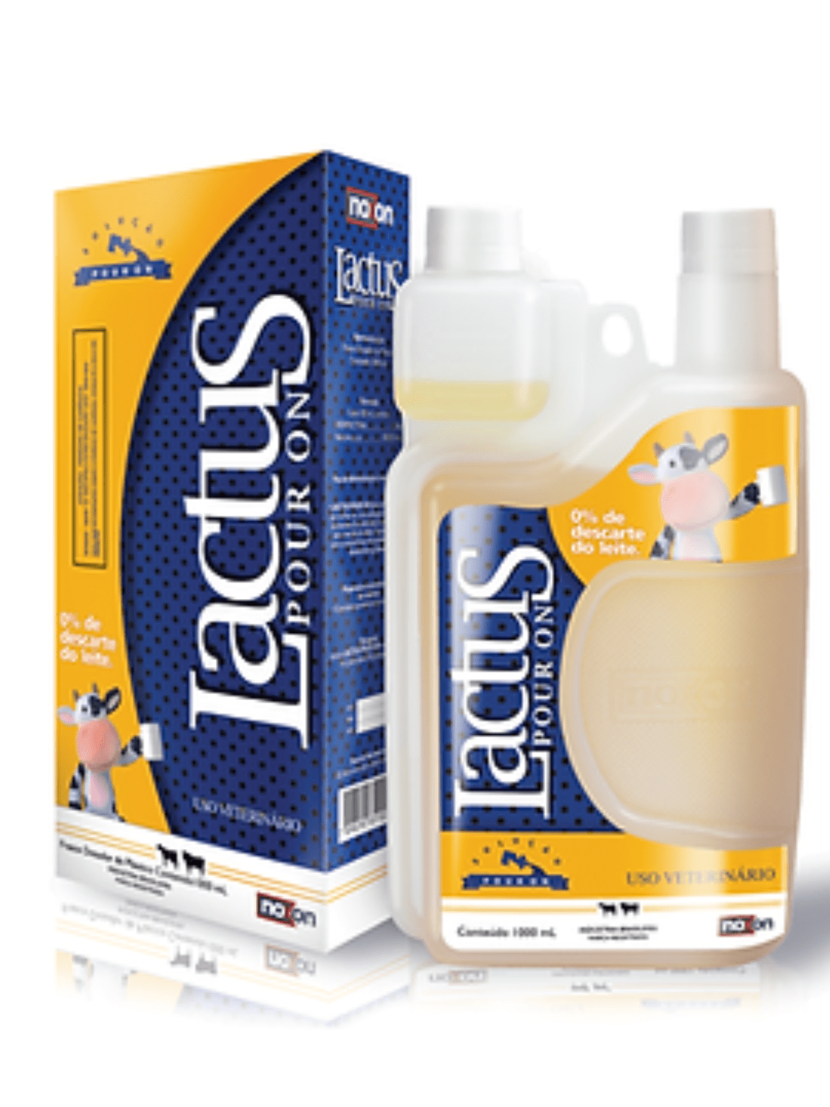 Lactus Anti-parasitário Pour On 1l - Noxon