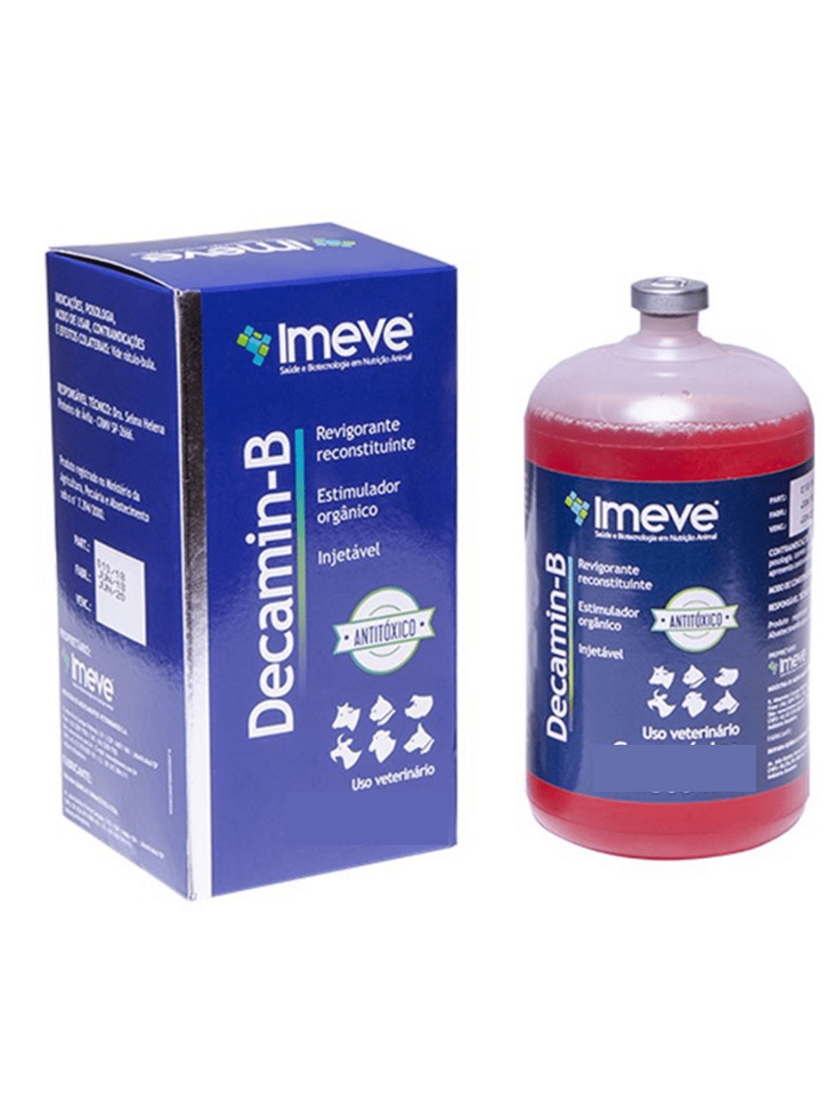 Decamin-b Injetável 500ml - Imeve