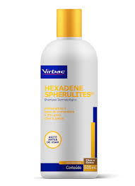 Hexadene Spherulites Shampoo Tratamento Piodermites 500 Ml - Virbac