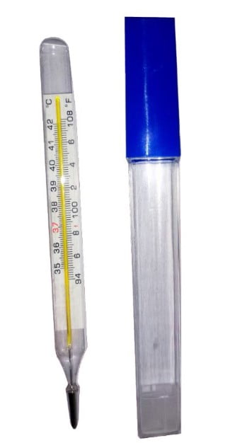 Termômetro Clínico De Mercúrio - Walmur