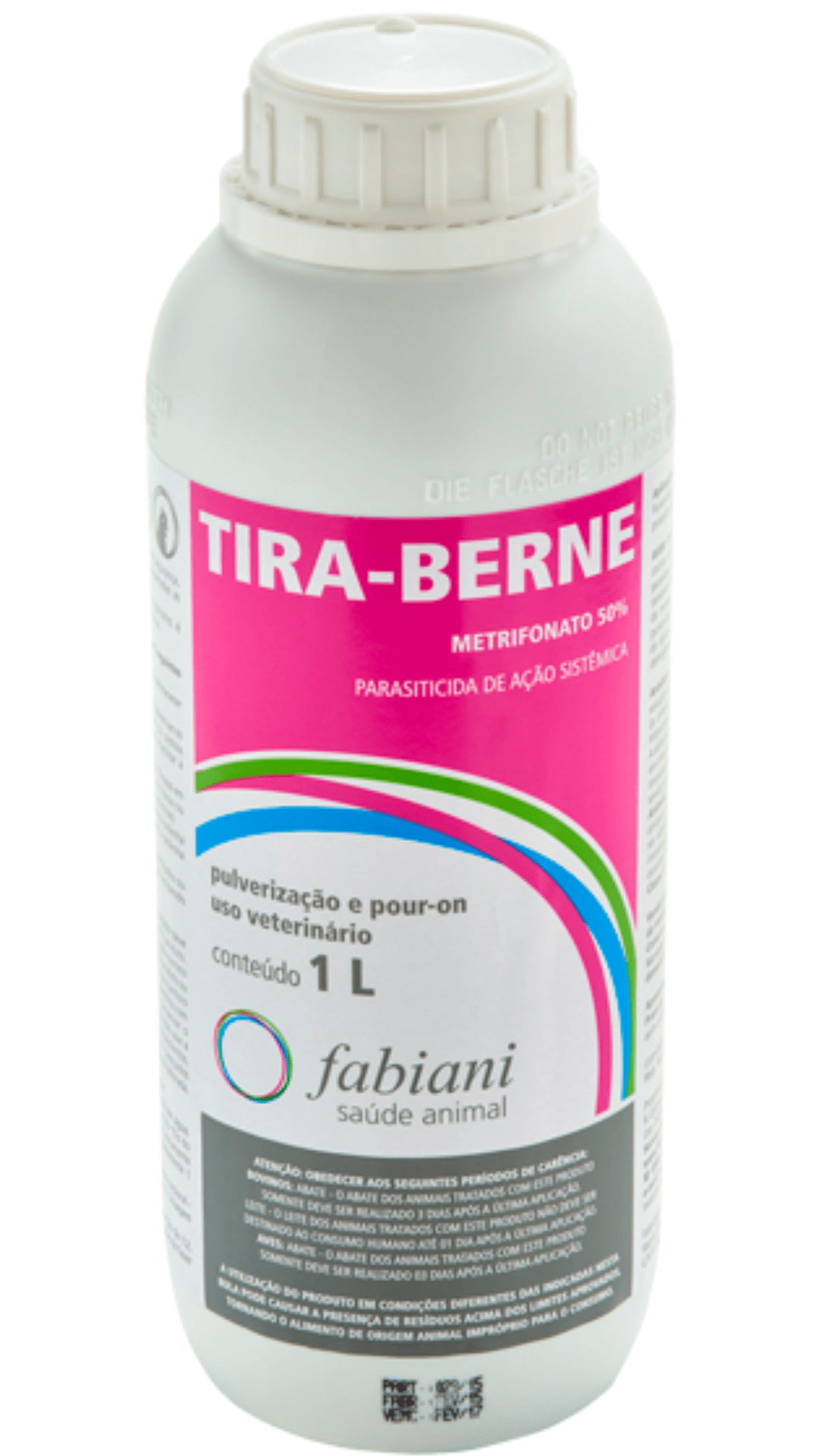 Tira Berne C/dosador 1l Fabiani - Ja Saúde Animal
