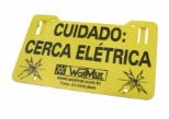 Placa Indicadora De Cerca Elétrica - Walmur