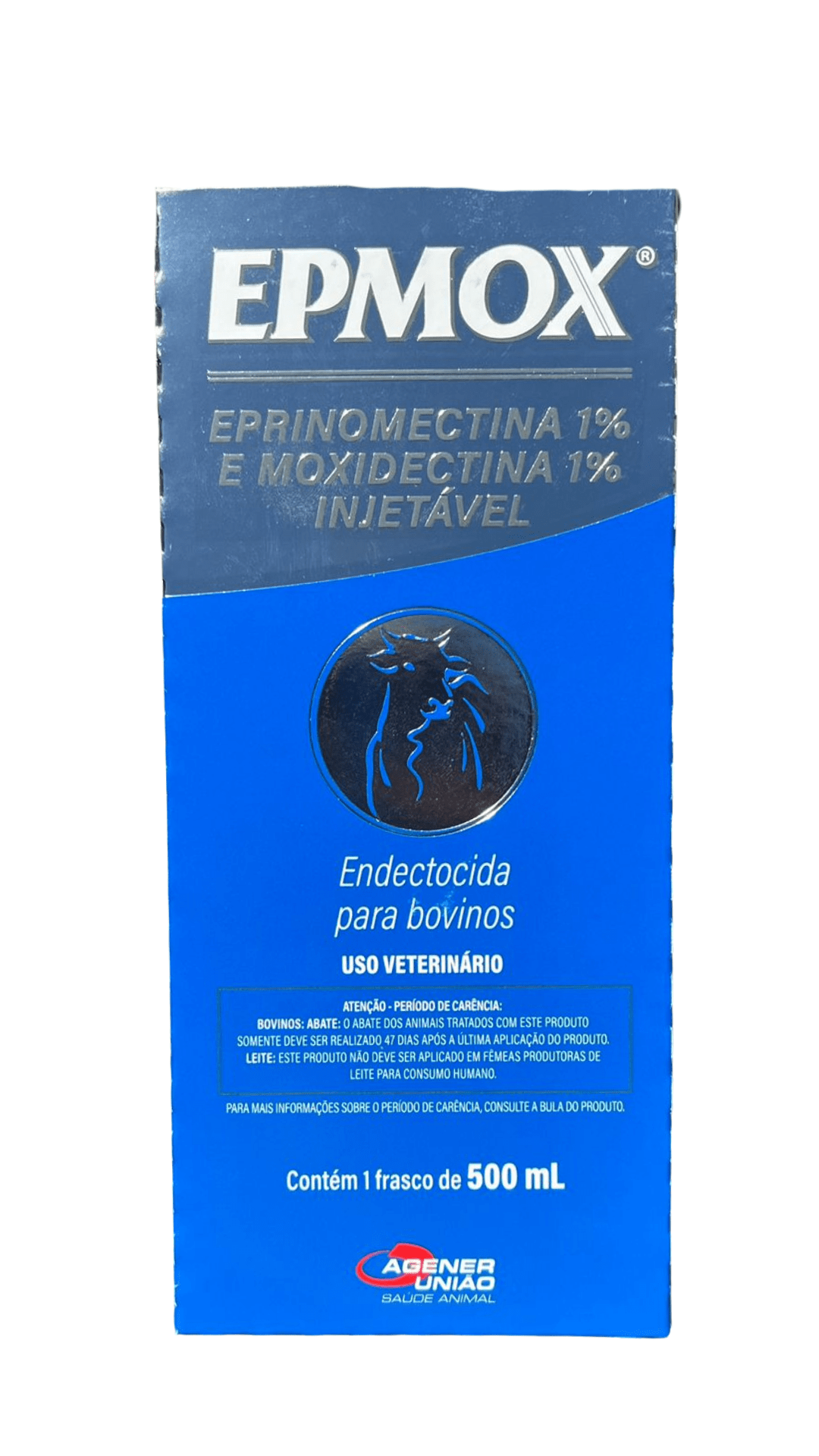 Epmox Eprinomectina 1% E Moxidectina 1% 500ml - Agener União