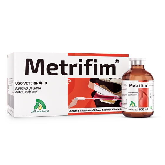 Metrifim C/3 Und 100ml - Ja Saúde Animal