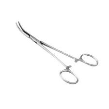 Pinça Kelly Serrilhada Curva 18cm - Walmur