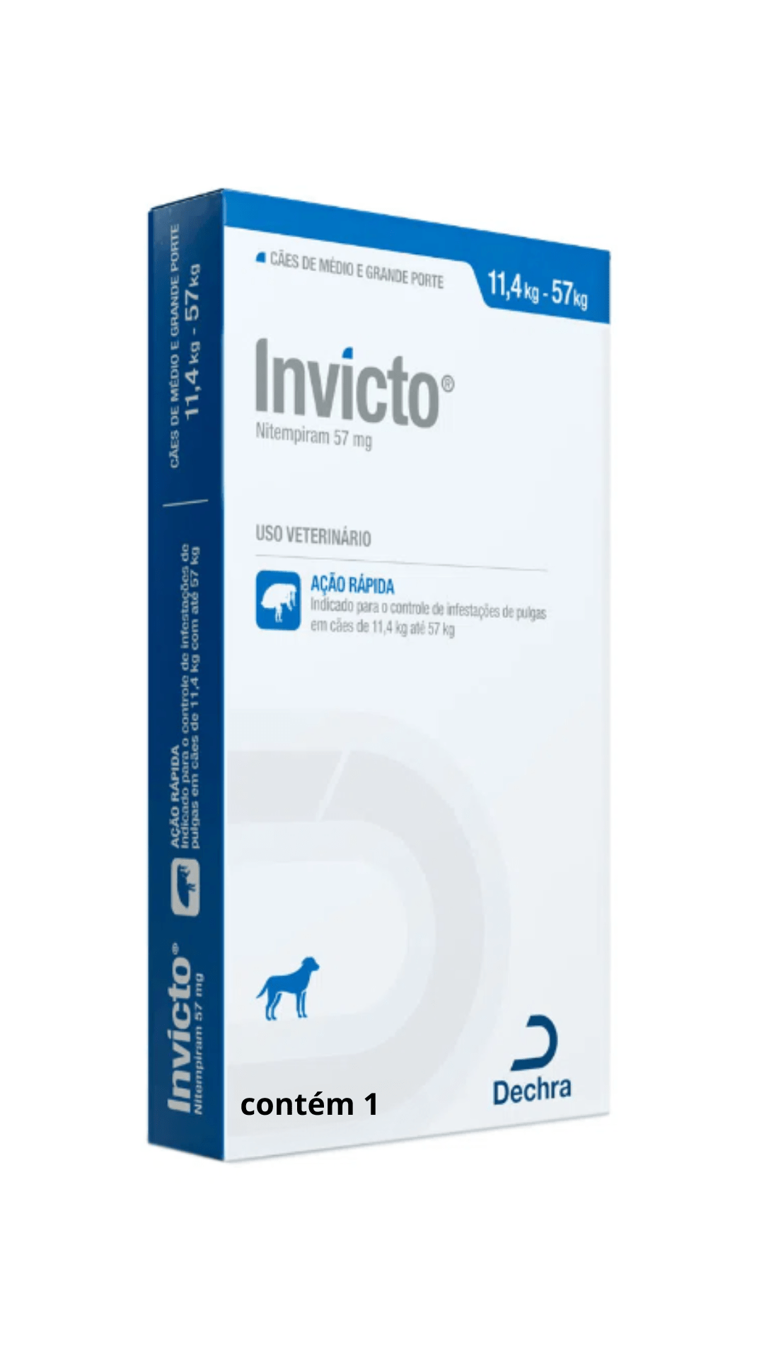 Invicto Capsula De 14 A 57kg C/1- Dechra