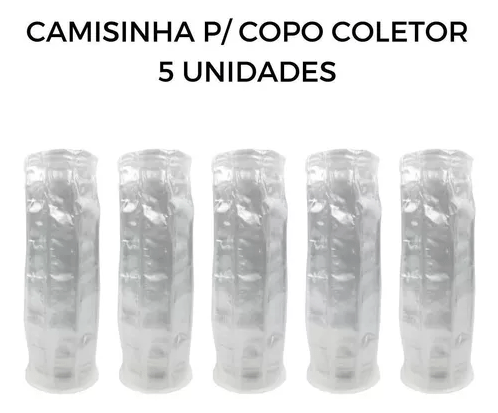 Camisinha Do Copo Coletora Da Vagina Art C/5 - Botupharma