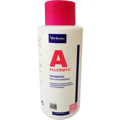 Allermyl Shampoo Dermatológico P/cães 500ml - Virbac