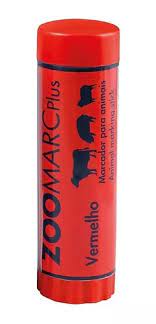 Bastão De Cera Vermelho 68g Zoomark Plus - Agrozootec