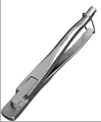 Picotador De Orelha U Peq C/mola 15cm - Hoppner