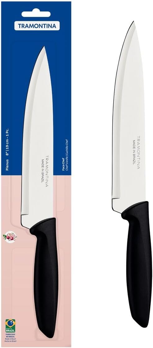 Tramontina 23426108 Faca Chef 8", Preto