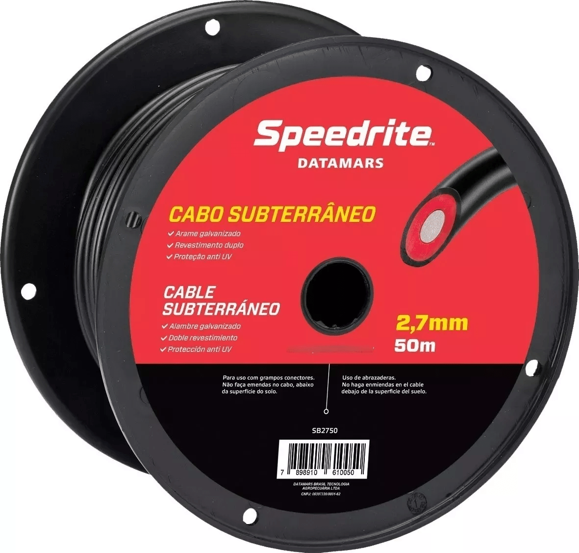 Cabo Subterrâneo 2,7mm X 50m - Speedrite