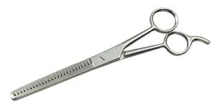 Tesoura Para Crinas Pente Largo 18cm - Agrozootec