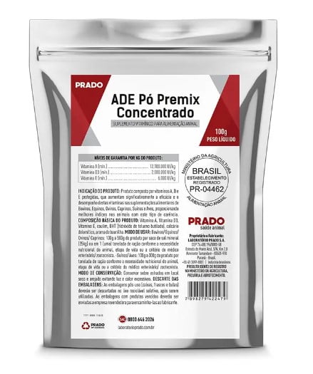 A.d.e. Pó Premix Concentrado 100g - Prado
