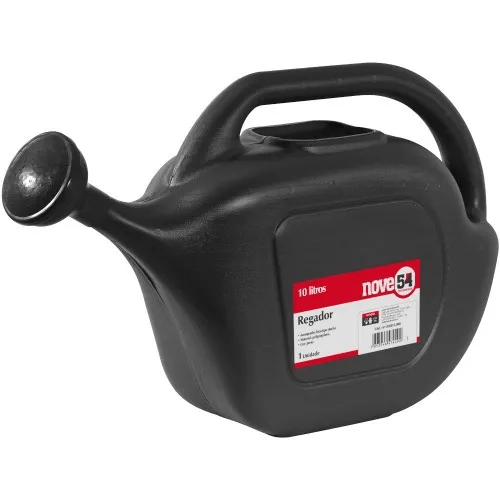 Regador Plástico Preto 10l - Nove 54