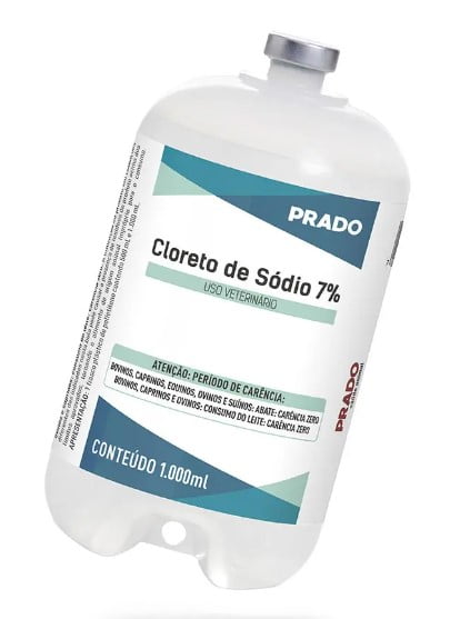 Cloreto De Sódio 7% 1l - Prado