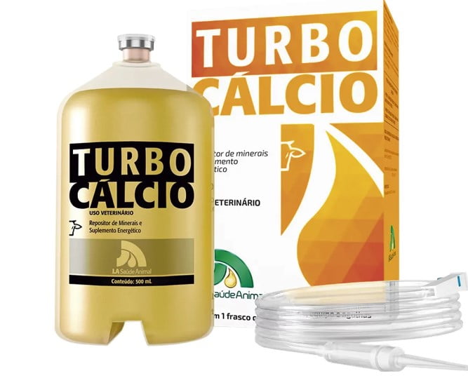 Turbo Cálcio 500ml - Ja Saúde Animal