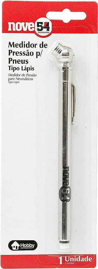 Medidor De Pressão Para Pneus Tipo Lápis - Nove 54