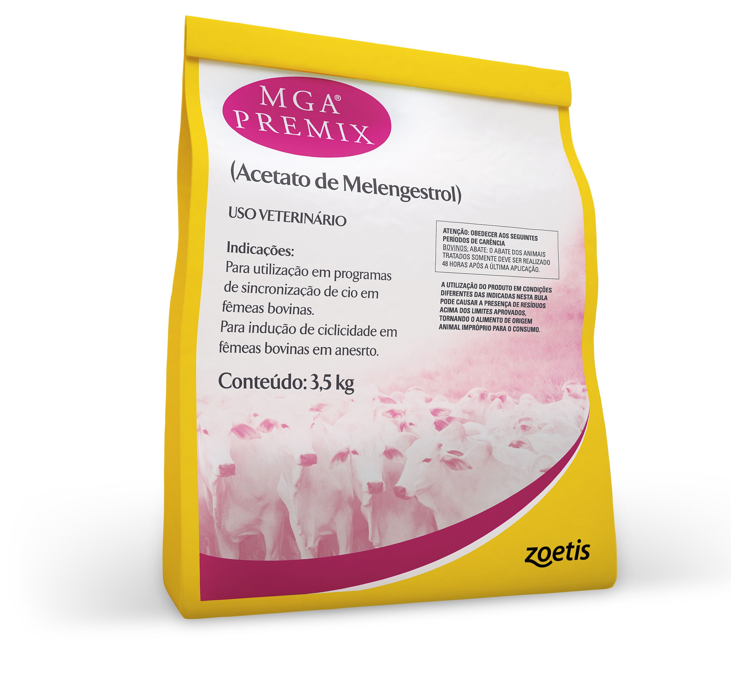 Mga Premix 3,5kg Acetato De Melengestrol - Phibro