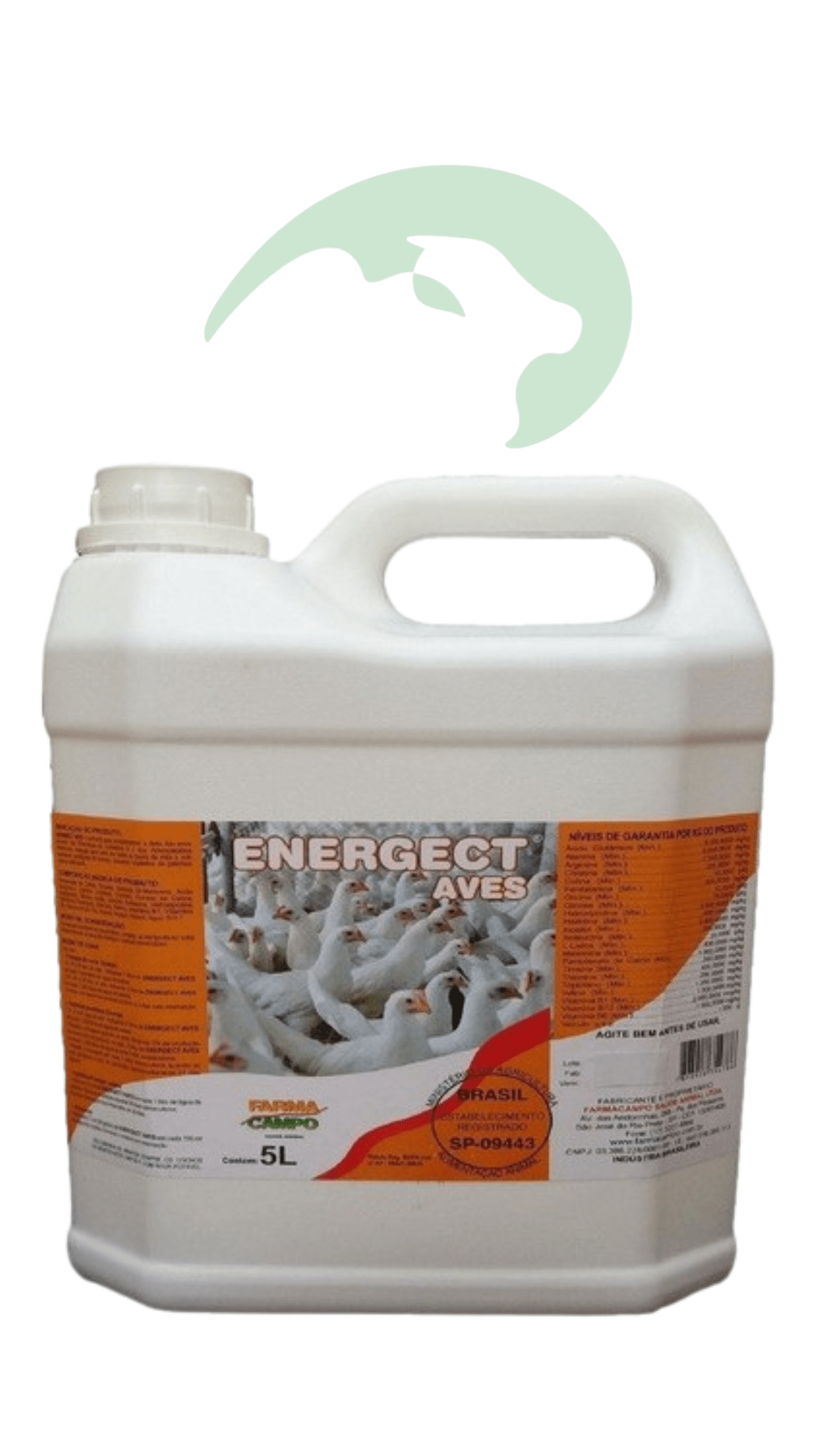 Energect Aves Oral 5l - Farma Campo