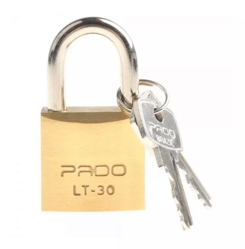 Cadeado Latão 30mm - Pado