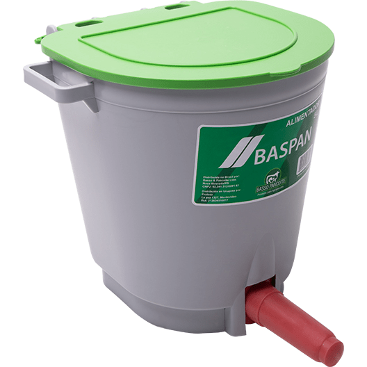 Balde Amamentação 5l - 1 Bico Com Tampa - Baspan