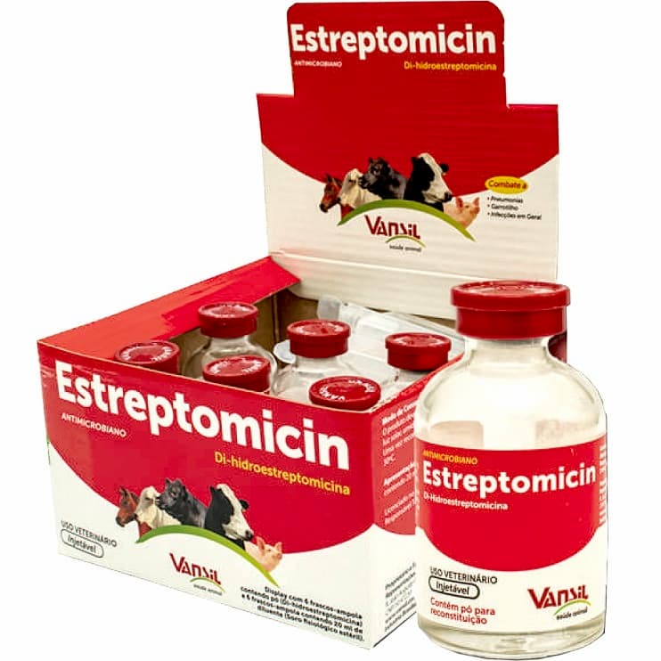 Estreptomicin Injetável 20ml (unitário) - Vansil