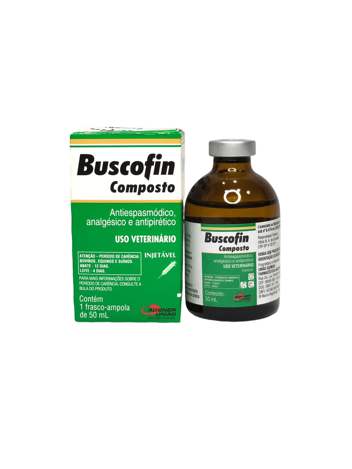 Buscofin Inj 50ml - Agener União