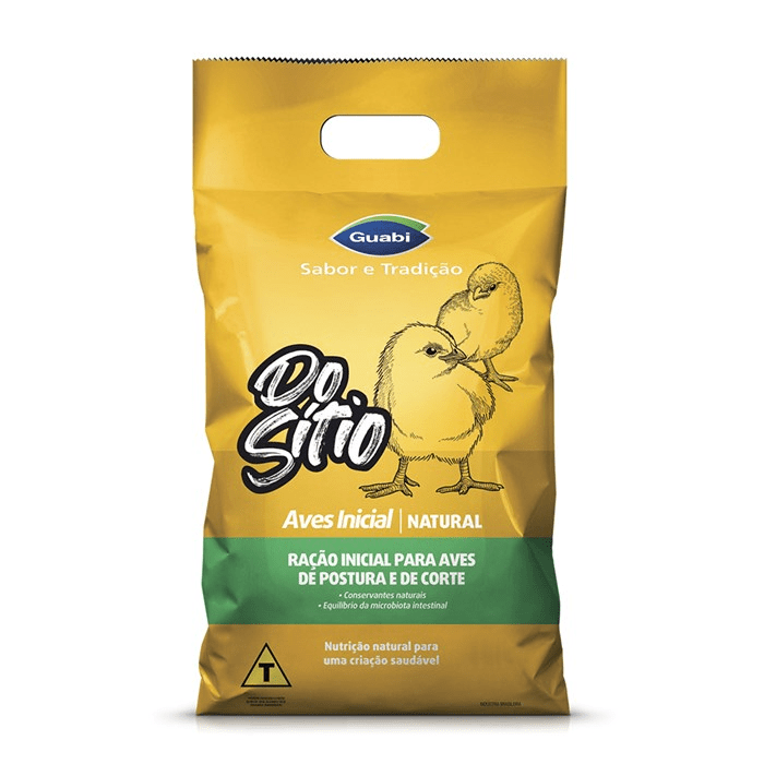 Ração Dosítio Para Aves Inicial Natural Triturada 5kg - Guabi