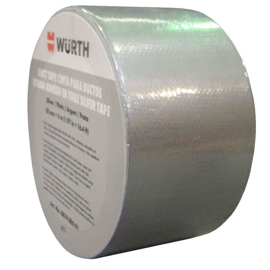Fita Adesiva Silver Tape 50mm X 50m Prata - Wurth