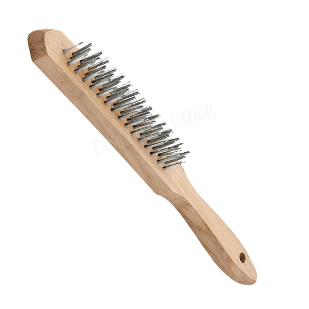 Escova Aço 3 Fl Com Cabo - Vonder