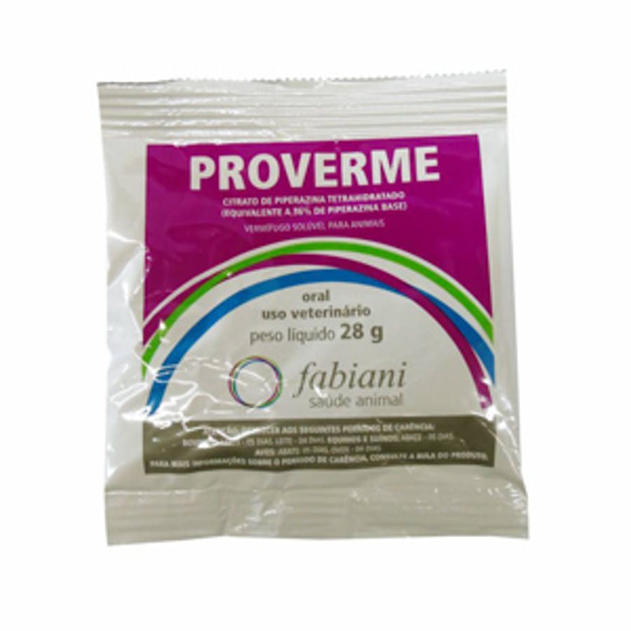 Proverme 28g Fabiani - Ja Saúde Animal
