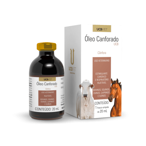 óleo Canforado 20ml - Ucbvet