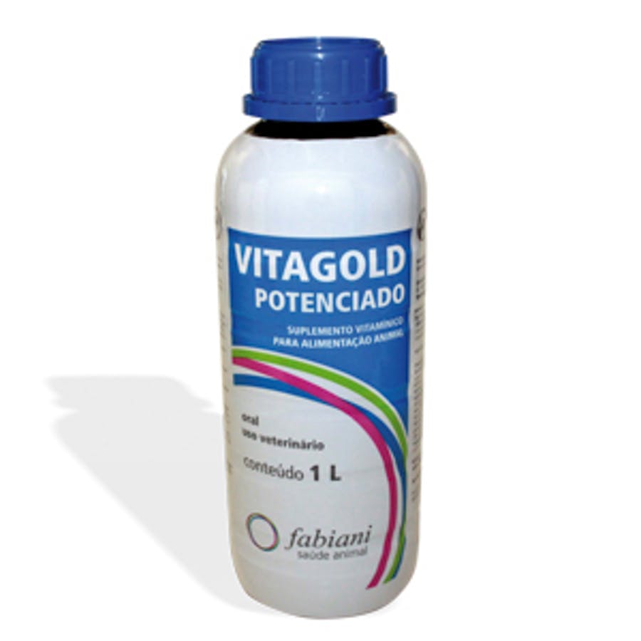 Vitagold Potenciado 1l Fabiani - Ja Saúde Animal
