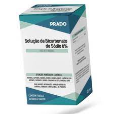 Solução De Bicarbonato De Sódio 6% 500ml - Prado