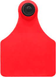 Brinco Ovinos/caprinos Vermelho C/25 - Allflex