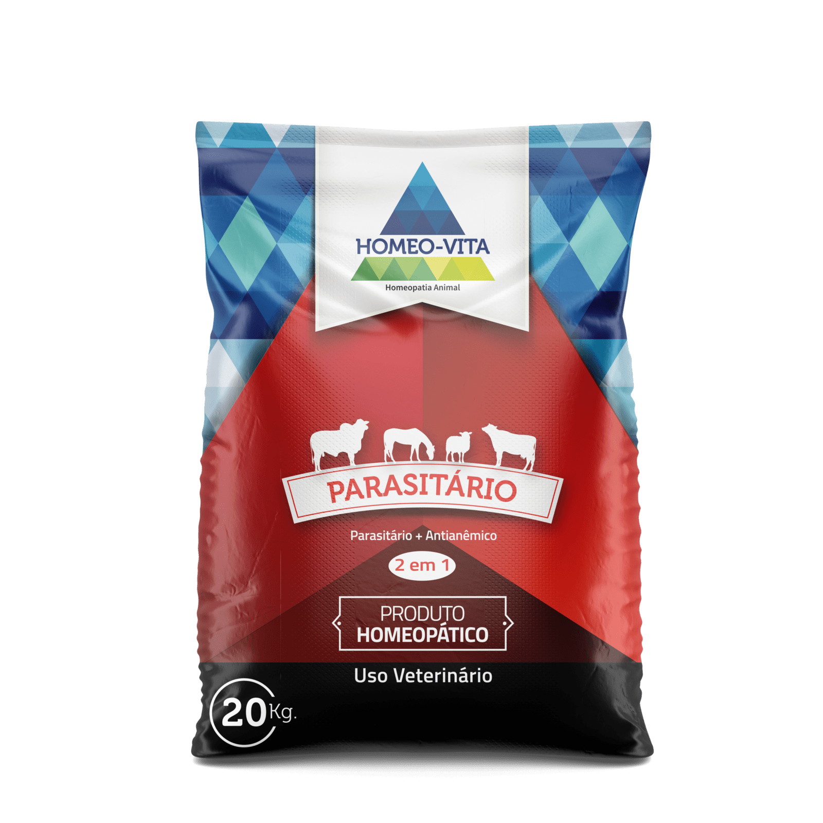 Parasitário 20kg - Homeo Vita