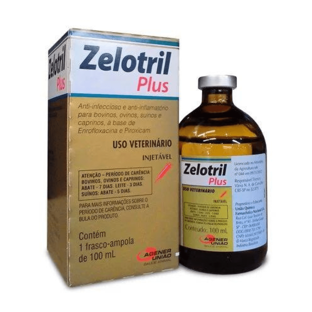 Zelotril Plus Inj 100ml - Agener União