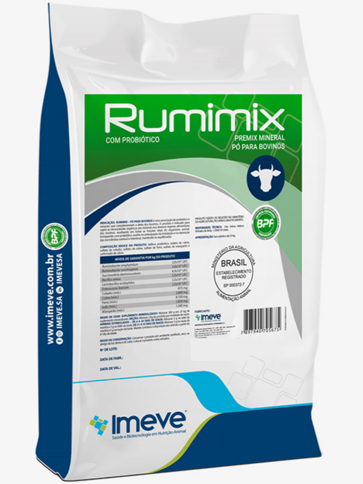 Ruminix Pó Para Bovinos 10kg - Imeve