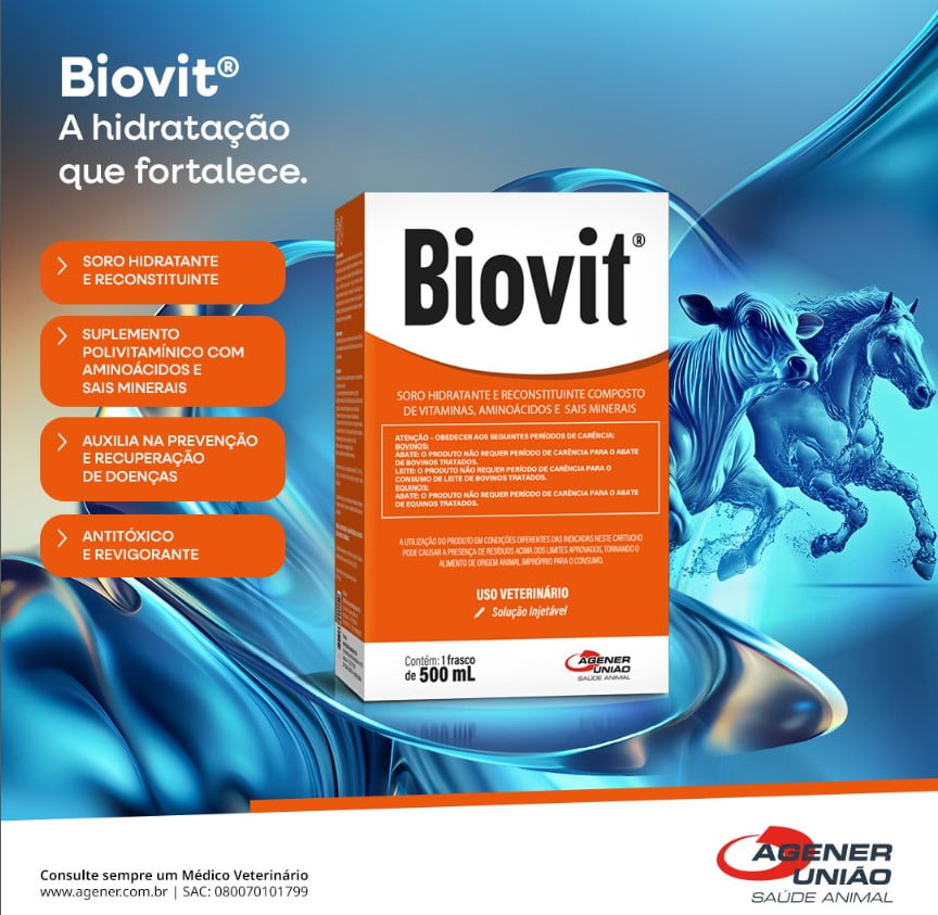 Biovit Sol Inj 500ml - Agener União
