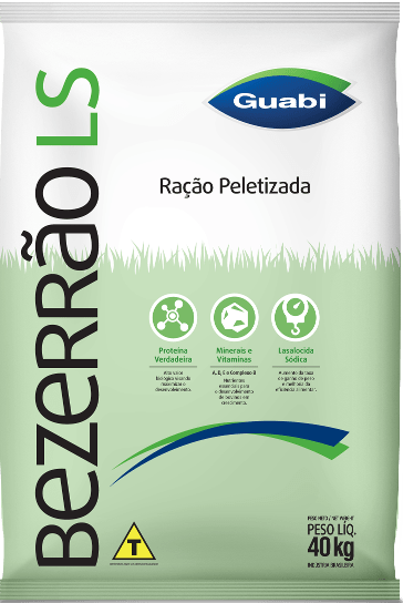 Ração Bezerrão Ls 40kg - Guabi